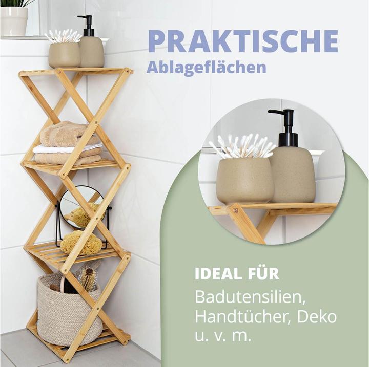 Actual product image Lumaland Regal (25 x 28 x 85 cm)