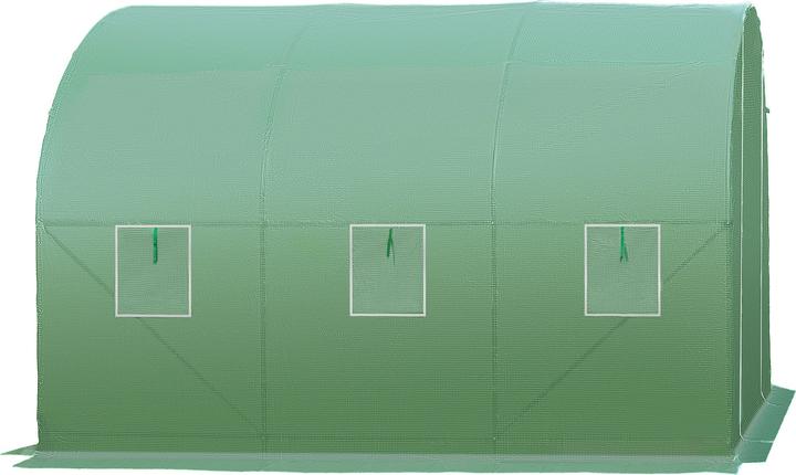 Actual product image tectake Greenhouse foil tunnel