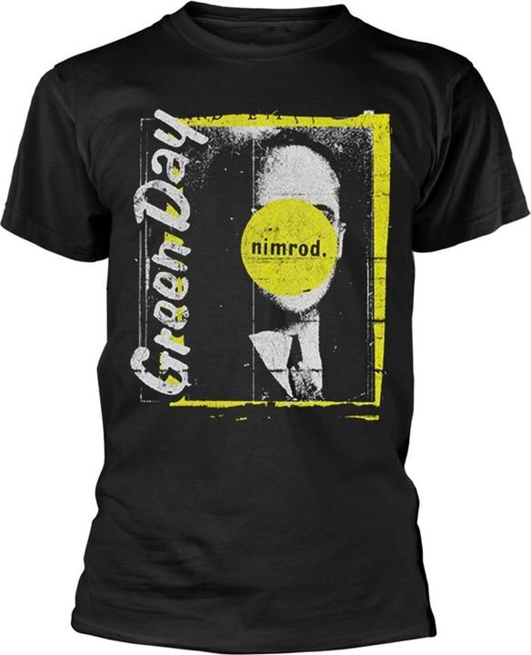 Produktbild Green Day Men's Nimrod Portrait T-Shirt Black, Black, XL (XL)