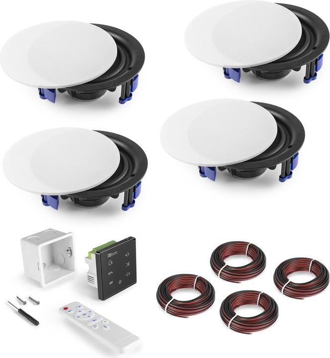 Productafbeelding Power Dynamics Powerline A100B plafondluidspreker set van 4 (Stel)