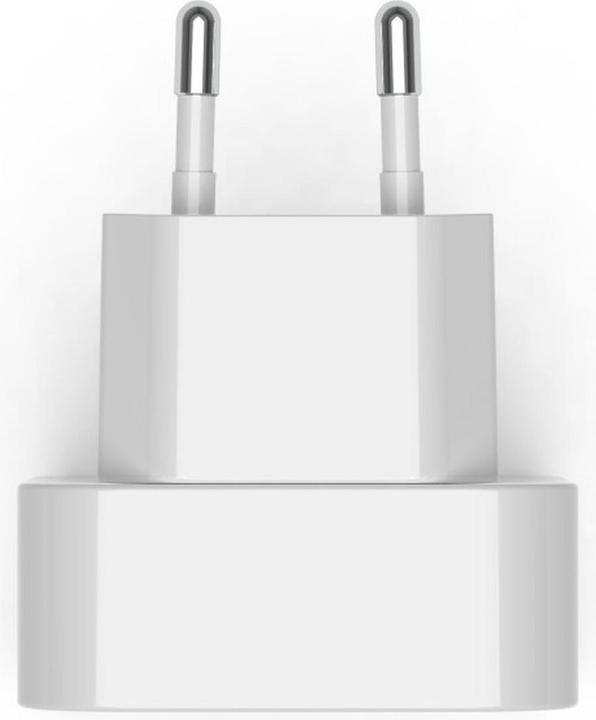 Produktbild Hama Fast Charger Gan 2X USB-C Collapsible Mini-Charger PD 40 W White (40 W, 2 Ports)