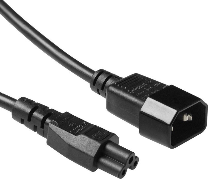 Produktbild Powercord C14 - C5 black 0.25 m (0.25 m)