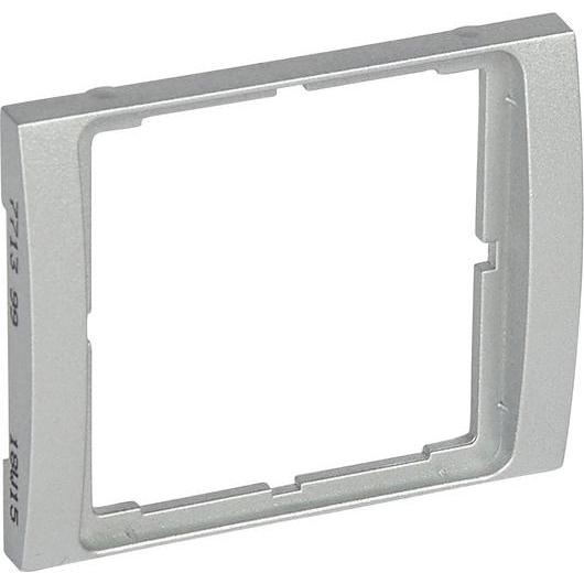 Thumbnail - Legrand, Zubehör Schalterprogramm, Zwischenring 50X50 Galea Farbe: Soft Aluminium 771399