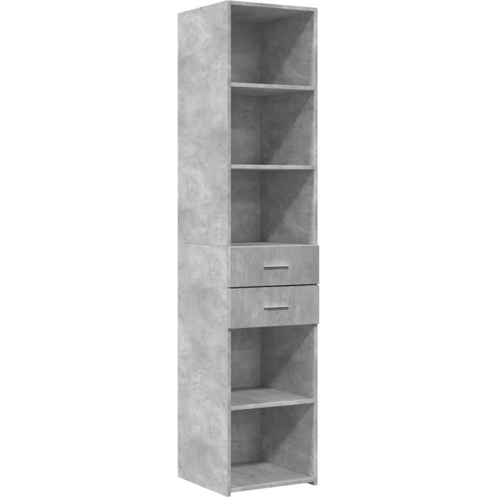 VidaXL, Kommode + Sideboard, Hochschrank Schmal (40 x 42.5 x 225 cm)