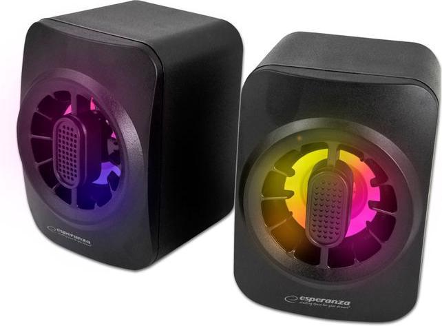 Esperanza Rainbow Sakara Computer Speaker (EGS104)