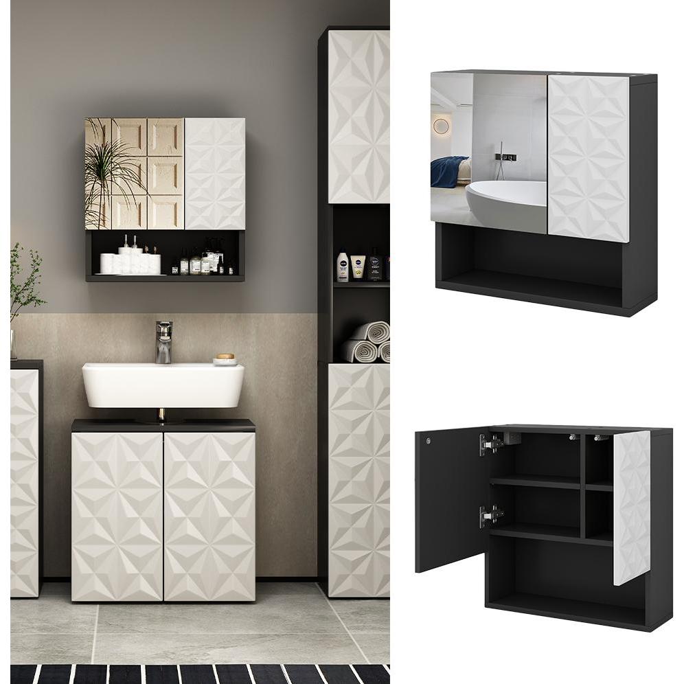 Thumbnail - Vicco, Spiegelschrank, Edge
