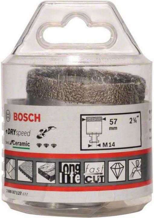 Produktbild Bosch Professional Zubehör PRO Core Cutter dry, 57 x 35 x 22,23 mm (57 mm)