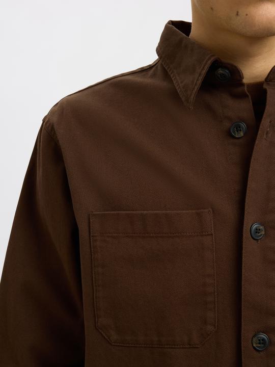Produktbild Selected Homme Regular Fit Twill Overshirt (XXL)