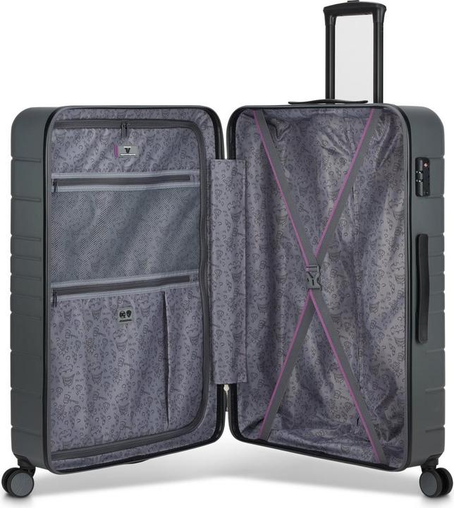 Produktbild Roncato Warner DC Grosser Koffer - Harley Quinn Viola (106 l)