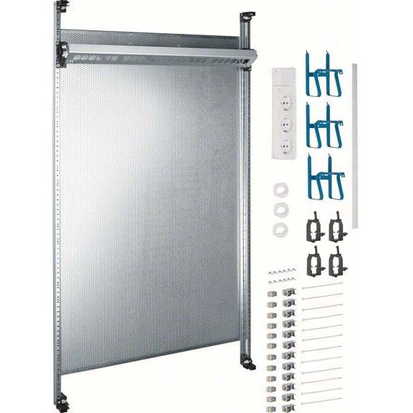 Hager, Verteilerschrank Zubehör, HAG UF221NW KF/MM,univ.Z,H 900mm,2-feldig
