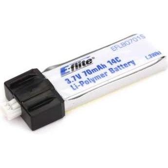 Thumbnail - E-Flite SCOUT Akku 1S 3.7V 70 mAh 14C (3.70 V, 70 mAh)