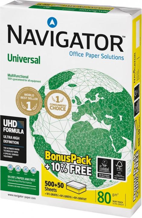 Navigator PAPER UNIVERSAL 550 (80 g/m², A4)