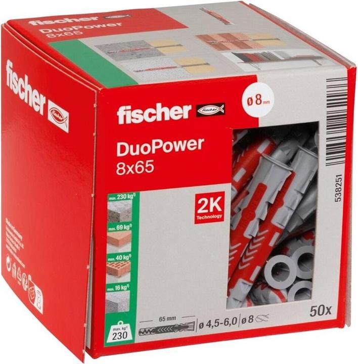 Produktbild Fischer DuoPower (50 Stk.)