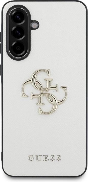 Produktbild Guess - Hardcase 4G Grained Big and Classic Logo (GUHCSA56PGT4MBE) - Samsung Galaxy A56 5G - Beige (Samsung Galaxy A56 5G)
