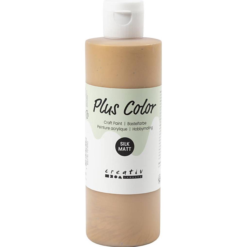 Plus Color, Colore + Vernice per fai da te, Craft Paint (250 ml)