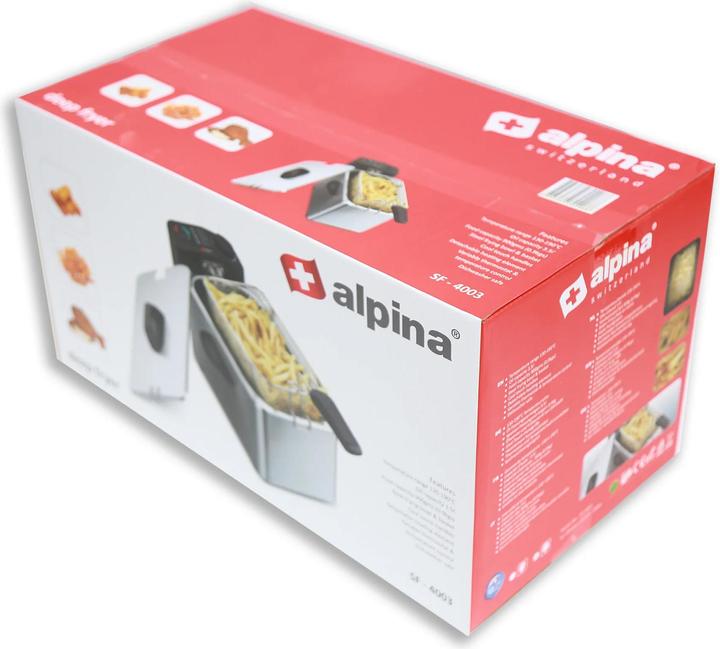 Image du produit alpina Friteuse profonde 3L 2000W