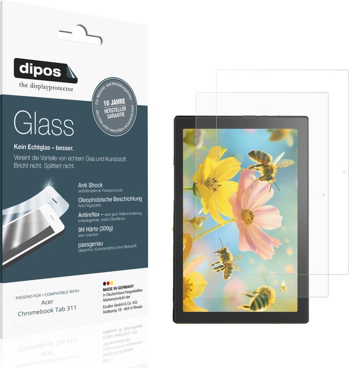 Actual product image Dipos Anti-Shock Screen Protector Matte (Acer Chromebook Tab 311)