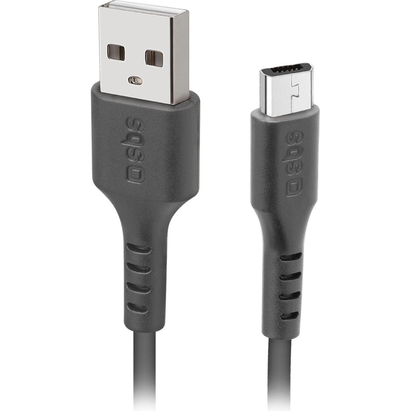 SBS Datenkabel USB 2.0 - Micro USB (3 m, USB 2.0), USB Kabel