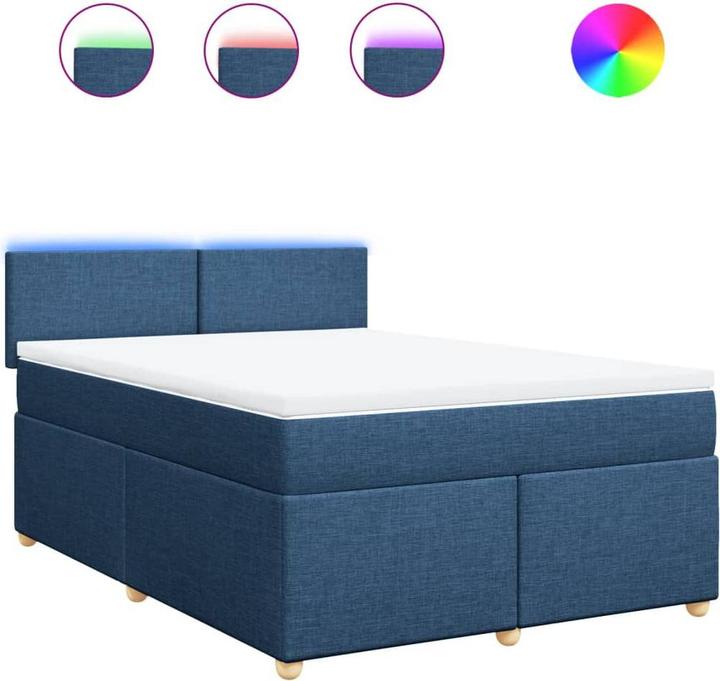 Actual product image vidaXL Boxspringbett (160 x 200 cm)