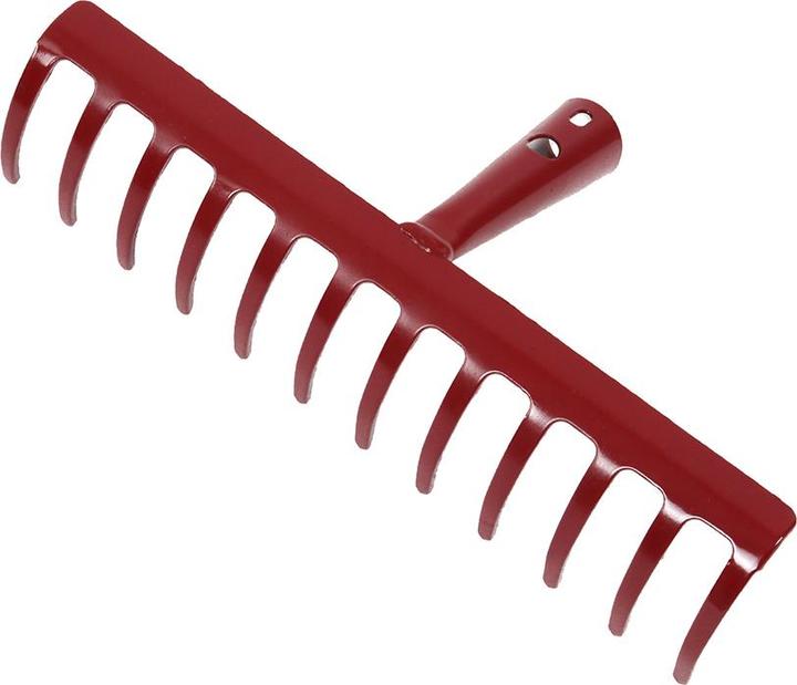 Actual product image Magni Floraworld 010654 Garden rake Classic Spare blade 12 tines red