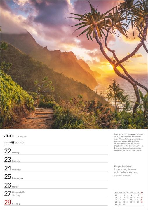 Produktbild Harenberg Berge Wochenplaner 2026 - 53 faszinierende Fotografien