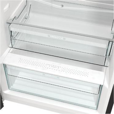 Actual product image Gorenje ORB 615 DBK-L black refrigerator (247 l)