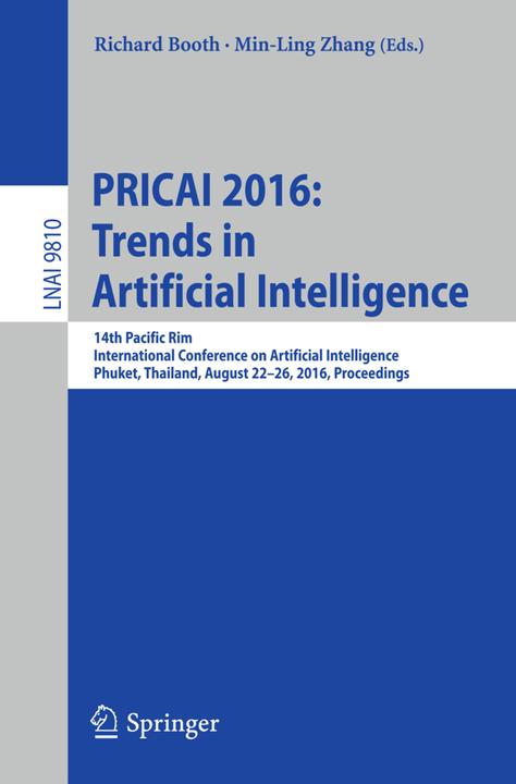 Immagine prodotto PRICAI 2016: Trends in Artificial Intelligence (Inglese, Richard Booth, Min-Ling Zhang, 2016)