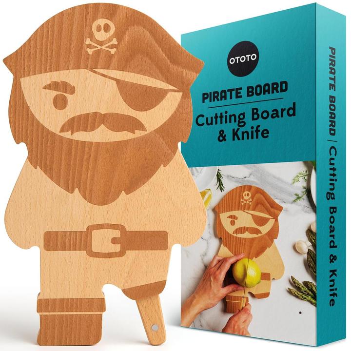 Immagine prodotto Ototo Tagliere Pirate Board con coltello
