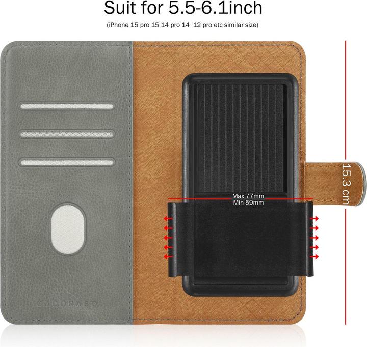 Produktbild Cadorabo Hülle für Nokia 8.1 Book Case Style (Nokia 8.1)