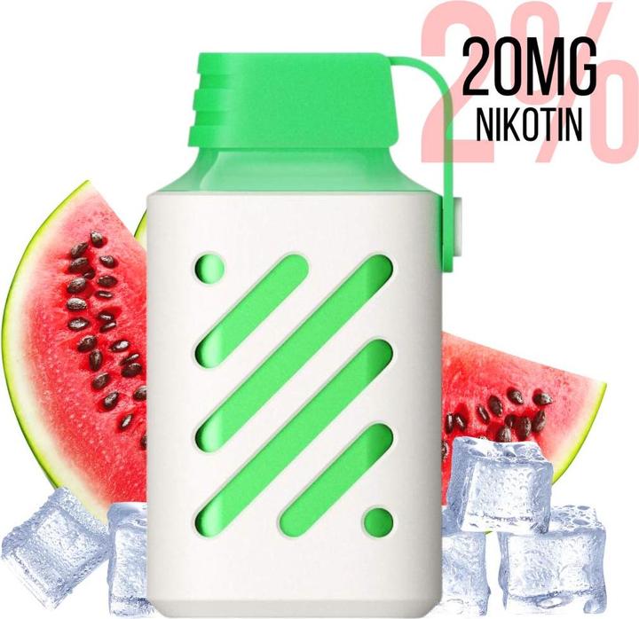 Actual product image Vozol Gear 600, Watermelon ICE (Watermelon)