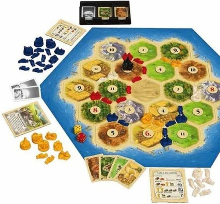 Actual product image Devir Table game Catan Junior BGCATAN (ES) (Spanish, 3 - 4 Players)