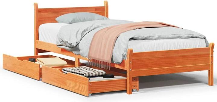Image du produit vidaXL Lit sans matelas (75 x 190 cm)