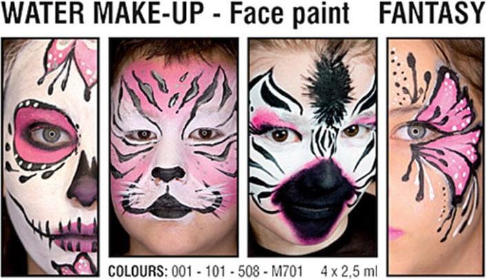 Immagine prodotto Grimas Face-Painting 4er-Sets