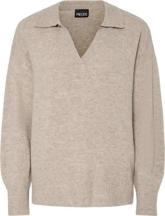 Immagine prodotto Pieces Pcmalou Ls Polo Knit Noos Bc (S)