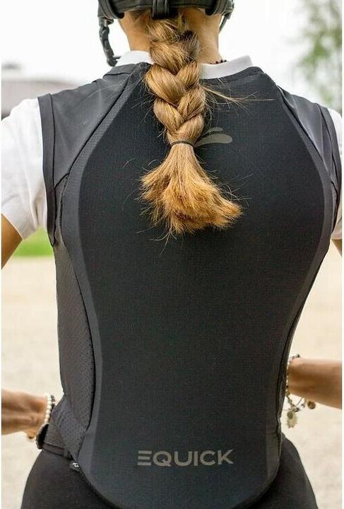 Immagine prodotto eQuick Paraschiena da donna per l'equitazione (S)