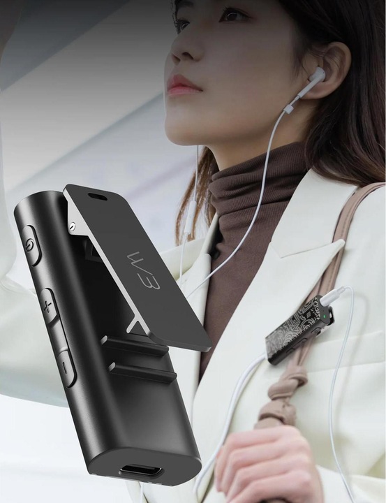 Immagine prodotto HiBy W3 II (USB-DAC, Microfono, NFC, Bluetooth)