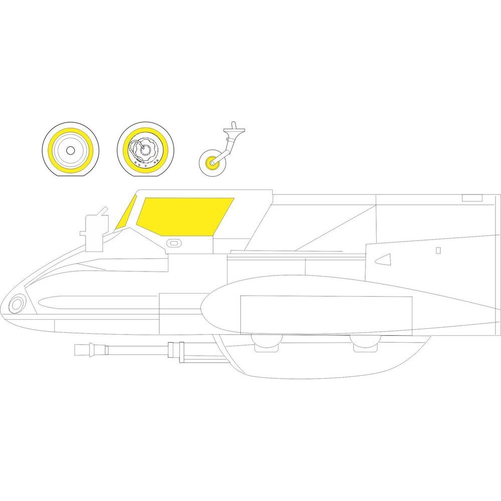 Eduard Hs 129B TFace for HOBBY 2000/HASEGAWA