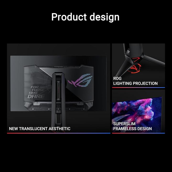 Image du produit ASUS ROG Swift OLED (2560 x 1440 pixels, 26.50")