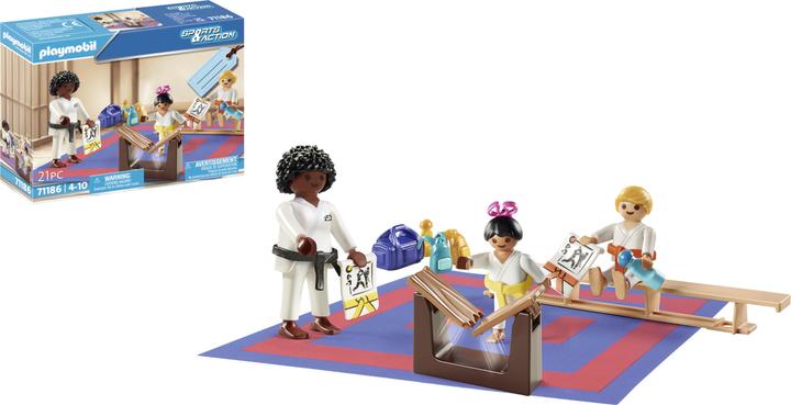 Actual product image Playmobil 71186 Karate Training
