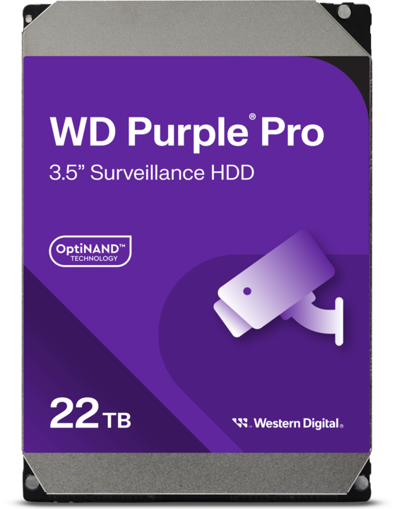 Produktbild WD Purple Pro (22 TB, 3.5", CMR)