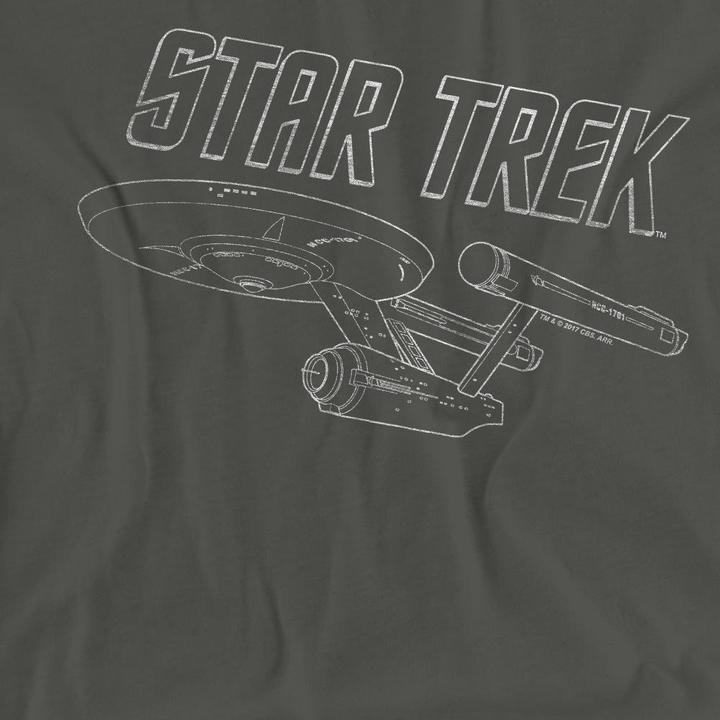 Image du produit - T-shirt THE ORIGINAL SERIES ENTERPRISE - Adulte (L)