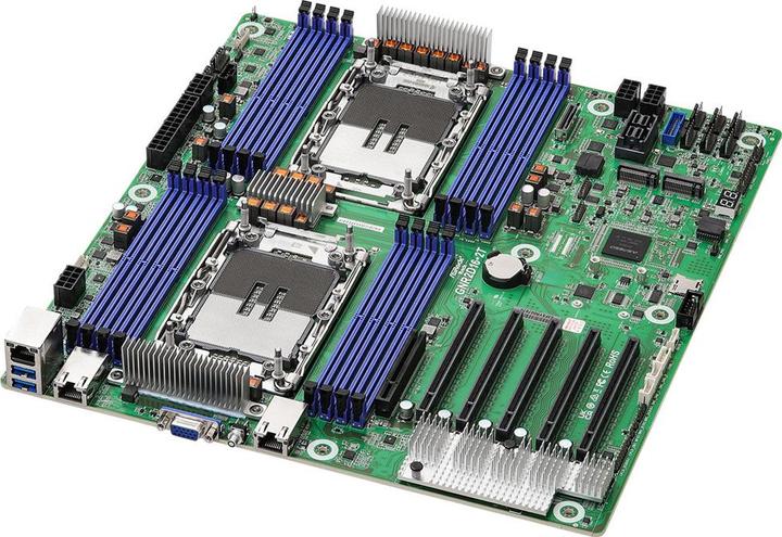 Actual product image AsRock Mainboard GNR2D16-2T EEB like dual Sockel 4710 Single (LGA 4710, SSI EEB)