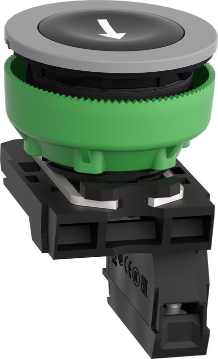 Produktbild Schneider Electric Drucktaster, kompl, Kunststoff, tastend, XB5FA3351C0