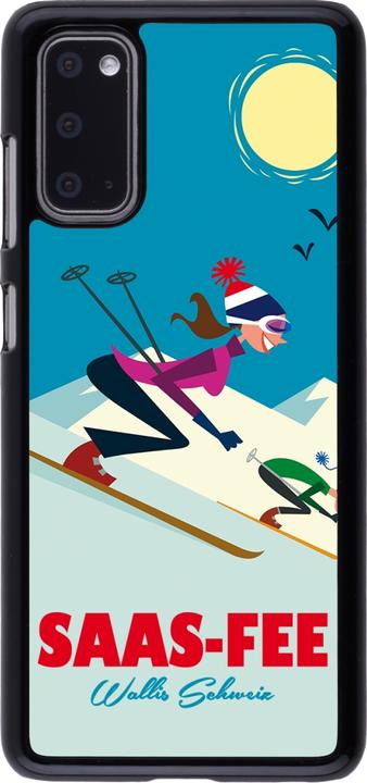 Actual product image PhoneLook Cover Saas-Fee Ski Downhill (Samsung Galaxy S20)