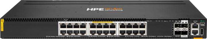 Immagine prodotto Aruba Switch HPE Networking 6300L 24p Smart Rate 1G/2.5G/5G/10G CL6 2p SFP56 50G 2p SFP28 25G L2 (24 porte)