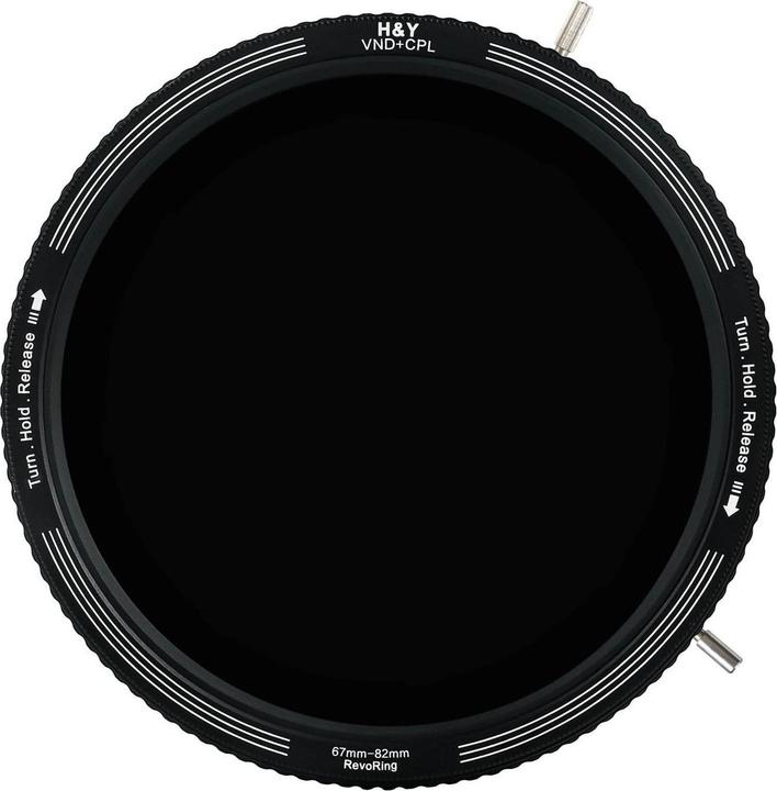 Immagine prodotto H&Y REVORING 67-82 mm ND3-ND1000 e filtro CPL (67 mm, Filtri grigi)