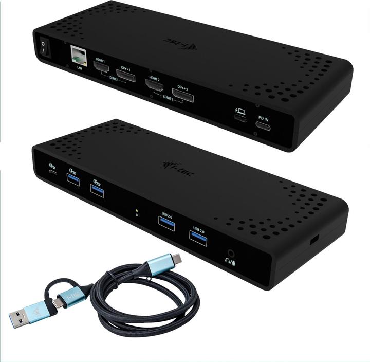 i-tec Universal Dual 4K (USB-C, 11 Ports)