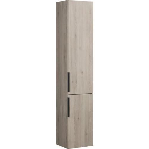 burgbad, Badezimmerschrank, Eqio Hochschrank mit 2 Türen und 1 Innenschublade, Türanschlag rechts, 1760 x 350 mm