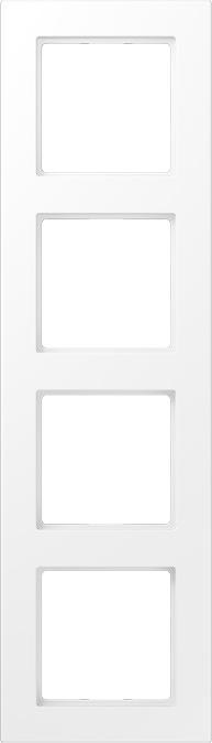 Actual product image JUNG Frame A 550 A5584BFWWM 4-fold snow white