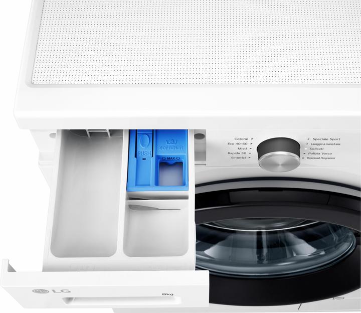 Produktbild LG F4NX1008NWK 8 kg Waschmaschine Klasse A (8 kg, Links)